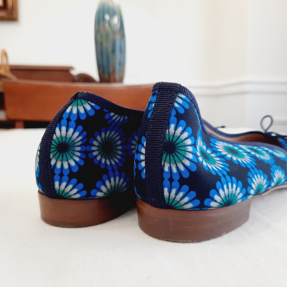 J. Crew Kiki Floral Fabric Ballet Flats 9.5 - Picture 6 of 6